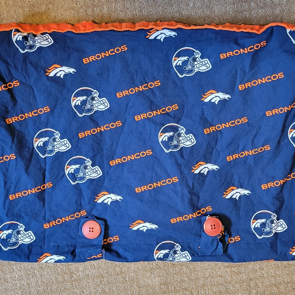 Denver Broncos Infant Car Seat Cover